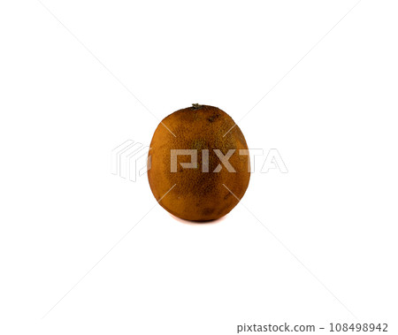 Close up of an almost rotten orange with brown skin texture and wrinkles Close up of an almost rotten orange with brown skin texture and wrinkles 108498942