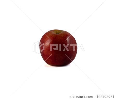 Ripe red apple Isolated on white background Ripe red apple Isolated on white background 108498971