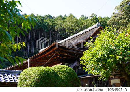 Shodenji Temple, Kyoto (front garden of the Hojo, Karesansui, garden with a borrowed view of Mt. Hiei) Shodenji Temple, Kyoto (front garden of the Hojo, Karesansui, garden with a borrowed view of Mt. Hiei) 108499743