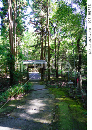 Shodenji Temple, Kyoto (front garden of the Hojo, Karesansui, garden with a borrowed view of Mt. Hiei) 108499758