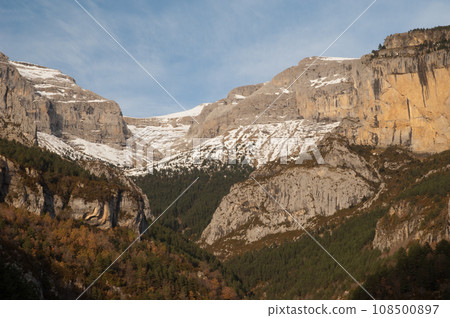 Rocky cliffs. Rocky cliffs. 108500897
