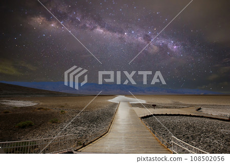 Badwater viewpoint, death valley, california, usa Badwater viewpoint, death valley, california, usa 108502056