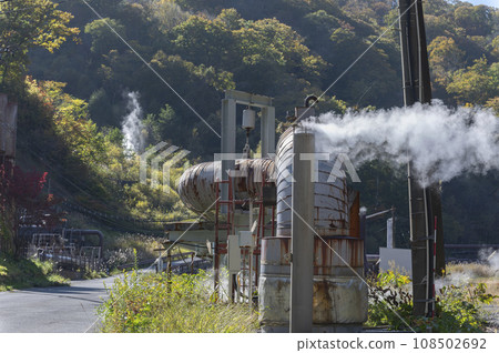 地熱發電廠蒸汽管 108502692