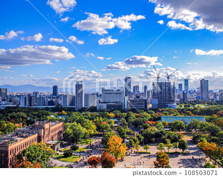 從大阪城眺望 108503071