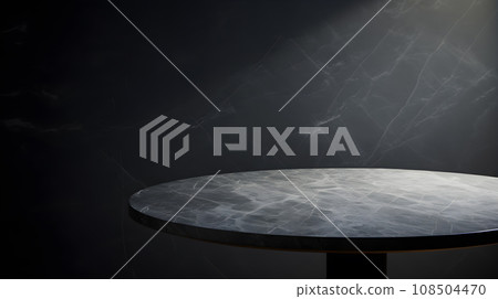 empty black marble tabletop empty black marble tabletop 108504470
