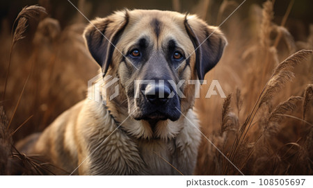 A stunning Kangal's dog outdoor portrait 108505697