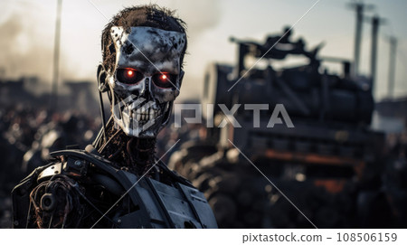 Conflict looms as a malevolent robot sets the stage for war Conflict looms as a malevolent robot sets the stage for war 108506159