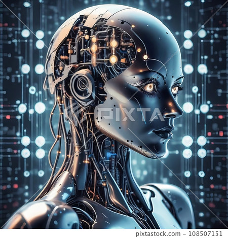 Humanoid robot with artificial intelligence Humanoid robot with artificial intelligence 108507151