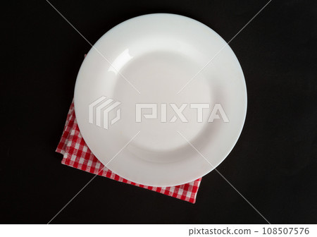 Picnic Table Cloth, Checkered Napkin, Red White Tablecloth, Kitchen Towel, Restaurant Dishcloth 108507576