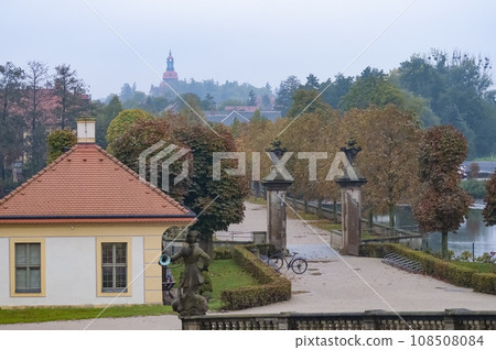 Moritzburg Castle is located near Dresden in the Saxon village of Moritzburg. The popular fairy tale Three Nuts for Cinderella Moritzburg Castle is located near Dresden in the Saxon village of Moritzburg. The popular fairy tale Three Nuts for Cinderella 108508084