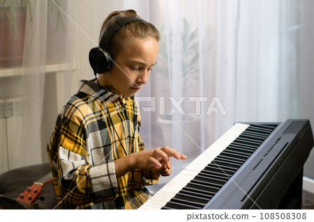 Focused Young Musician Focused Young Musician 108508308