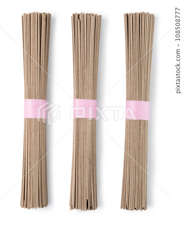 Uncooked soba noodles Uncooked soba noodles 108508777