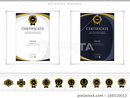 Certificate 173 certificate award 108510012