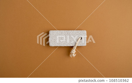 Pumice Stone, Grey Porous Lava Piece, Volcano Stone for Foot Care, Basalt Extrusive Igneous Rock 108510362