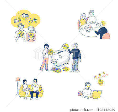 Money/investment/asset management related and multiple people set Money/investment/asset management related and multiple people set 108512089