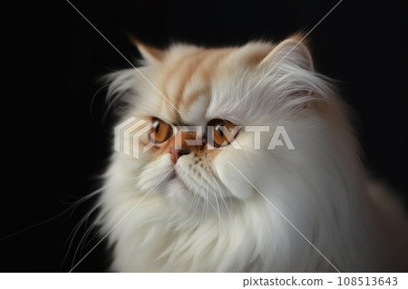 Image of persian cat on clean  background. Pet. Animals. 108513643