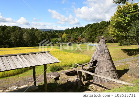 Tono Furusato Village in autumn 108513731