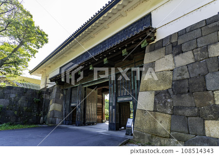 東京皇居外苑安門東京都千代田區 東京皇居外苑安門東京都千代田區 108514343
