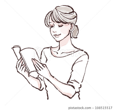 婦女和女孩插畫素材 婦女和女孩插畫素材 108515517