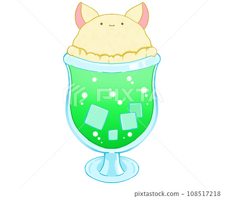 奶油蘇打水配龍貓香草冰淇淋 108517218