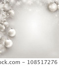 聖誕節背景素材/雪景廣場SNS使用 108517276