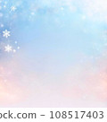 冬季背景素材/雪景廣場SNS使用 108517403