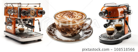 Espresso - Strong and aromatic Italian coffee 108518566