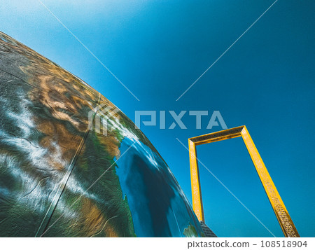 Dubai Frame in Zabeel Park, Downtown Dubai, UAE 108518904