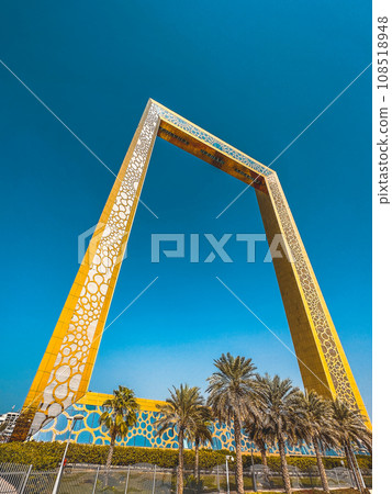 Dubai Frame in Zabeel Park, Downtown Dubai, UAE 108518948