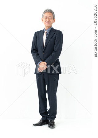 Senior businessman in a suit Senior businessman in a suit 108520216