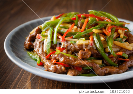 藍色牛肉配玉米 108521063