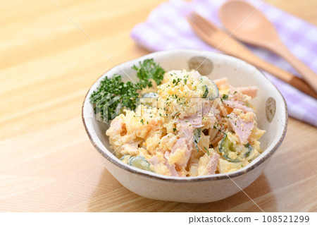 Potato salad, a standard potato dish Potato salad, a standard potato dish 108521299