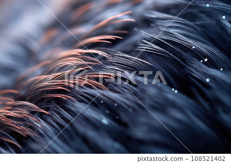 Ostrich feather close-up 108521402