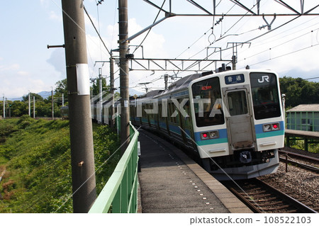 [CO] Chuo Main Line 211 series (6-car fixed formation: Takao ⇔ Matsumoto) 108522103