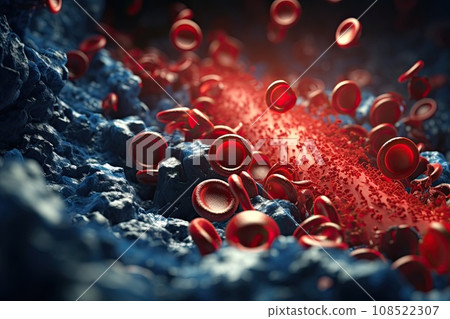 Blood cells erythrocytes Blood cells erythrocytes 108522307