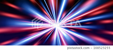 Blue red speed light motion effect background Blue red speed light motion effect background 108523255
