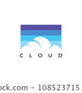 Creative cloud logo design illustration vector template 108523715