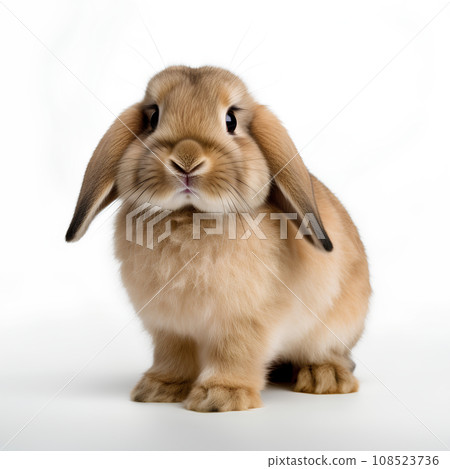 brown holland lop rabbit - Stock Illustration [108523736] - PIXTA