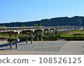 Oigawa Horai Bridge, the longest wooden pedestrian bridge in the world 108526125