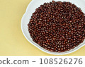 red beans in a plate 108526276