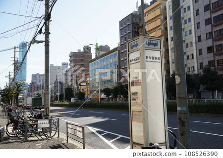 新今宮車站前巴士站風景 新今宮車站前巴士站風景 108526390