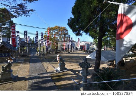 播州赤穗日吉神社秋季祭典早晨 108527824