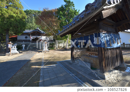 播州赤穗日吉神社秋季祭典早晨 108527826