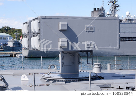 Anti-aircraft missile Sea Sparrow 8-barreled launcher Anti-aircraft missile Sea Sparrow 8-barreled launcher 108528844