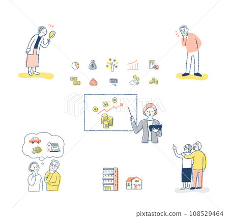 Money/investment/asset management related and multiple people set 108529464