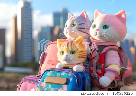 Traveling cat that came to the big city-3 Traveling cat that came to the big city-3 108530229