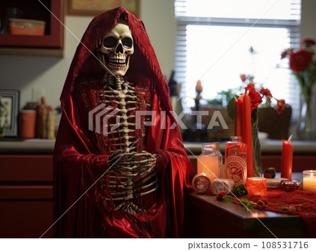 Santa Muerte is the deity of death. The day of the Dead AI Santa Muerte is the deity of death. The day of the Dead AI 108531716