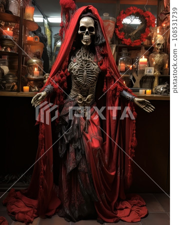 Santa Muerte is the deity of death. The day of the Dead AI Santa Muerte is the deity of death. The day of the Dead AI 108531739