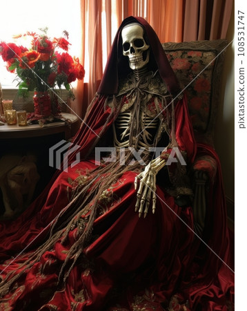 Santa Muerte is the deity of death. The day of the Dead AI Santa Muerte is the deity of death. The day of the Dead AI 108531747