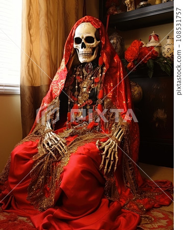 Santa Muerte is the deity of death. The day of the Dead AI Santa Muerte is the deity of death. The day of the Dead AI 108531757